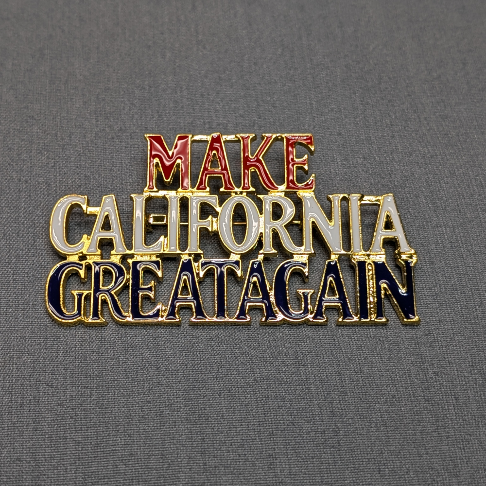 Make California Great Again Enamel Lapel Pin