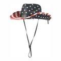 Patriotic American Flag Cowboy Hat
