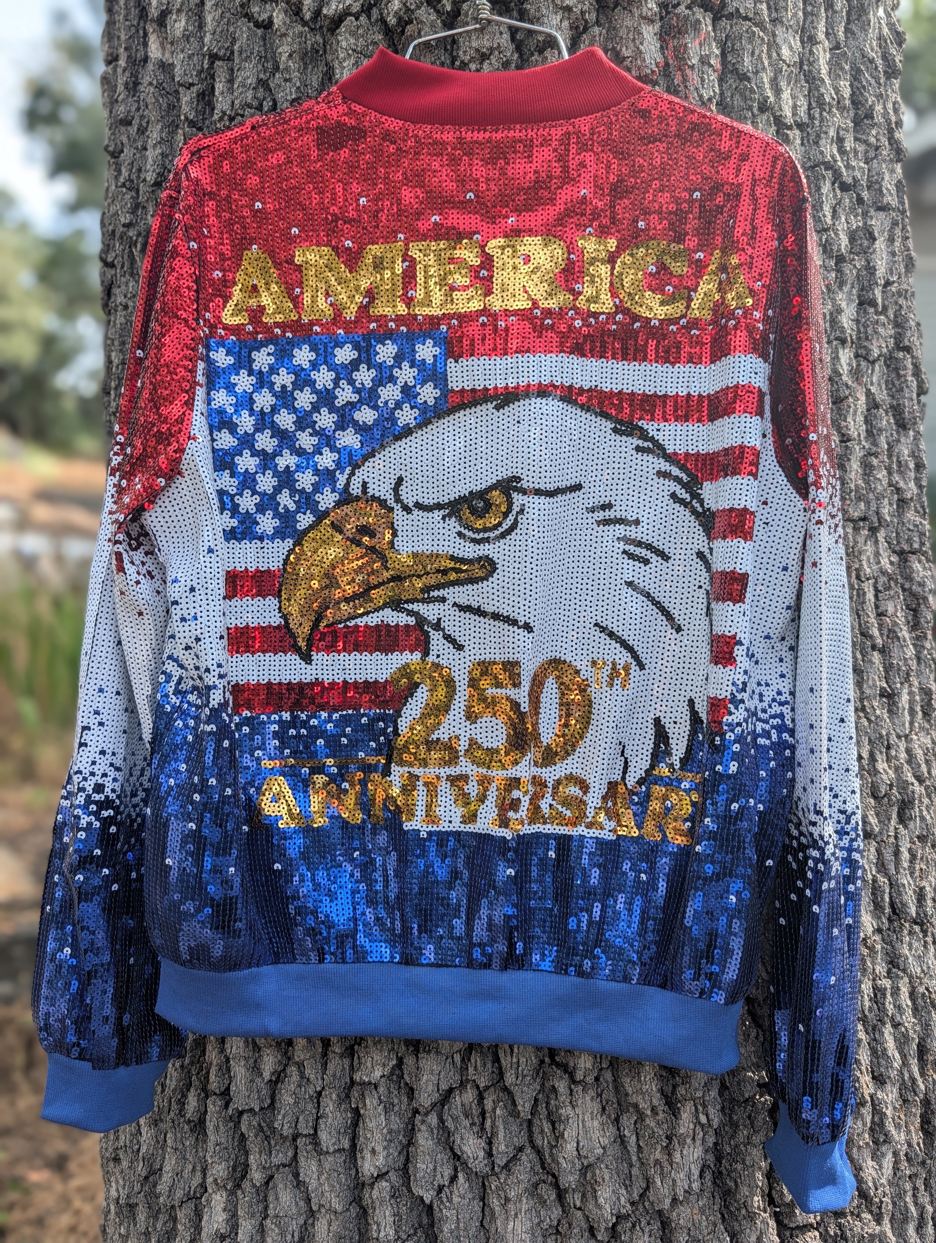 Patriotic Sequin Jacket